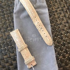 Michele watch strap